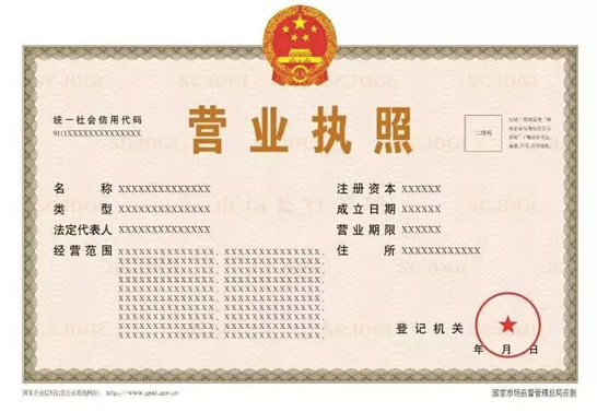 營業(yè)執(zhí)照的基本內(nèi)容都包括哪些？